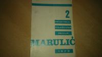 Marulić/Hrvatska književna revija