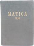 Matica 1958, uvez; Izvješća Matice hrvatske 1; brojevi iz 1952., 1955.