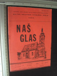 NAŠ GLAS bilten hrvatske katoličke misije Paris Br. 3/4 1984.