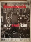 "Newsweek" last print issue
