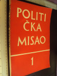 POLITIČKA MISAO 1 -  1965.