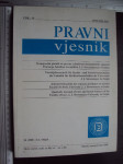 PRAVNI VJESNIK Br 3 - 4 / 2000