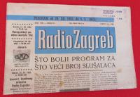 RADIO ZAGREB - časopis novine br. 53  iz 1952.g.