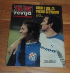 SN revija Huljić i Senzen na naslovnici poster NK Zagreb Zajec