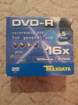 TRAXDATA DVD-R 5 komada u paketu