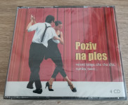 CD "POZIV NA PLES"-4 CD-a -ORIGINALNO ZAPAKIRANO
