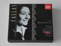 GIUSEPPE VERDI - RIGOLETTO Callas • Serafin / Trostruki CD-Fat Box