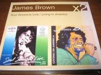 James Brown - Soul Sessions Live / Living In America dupli CD