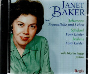 JANET BAKER - Schumann, Schubert & Brahms  #SX5
