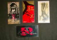 Kolekcija  X JAPAN  singles 8 CM mini CD , 4 CD - a, raritet