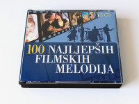 RAZNI IZVOĐAČI - 100 NAJLJEPŠIH FILMSKIH MELODIJA / 5×CD Fat Box