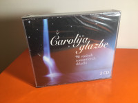 Set 5 CD-a Čarolija Glazbe - 96 romantičnih skladbi- neotvoreno