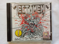 Testament ‎– Return To The Apocalyptic City, glazbeni CD, EU izdanje