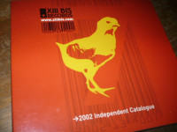 XIII BIS RECORDS 2002 Catalogue