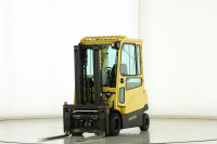 Hyster električni viličar 2500 kg, Triplex, kabina, pozicioner