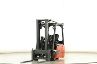 Linde E18-02 električni viličar – 1800 kg, triplex, tihi ekološki rad