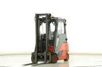 Linde E20PHL-02 – visoki regalni električni viličar 2t, triplex