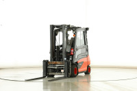 Linde E35L-01 električni viličar – 3500 kg, triplex, serija 387