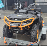 BRP CAN AM OUTLANDER MAX 1000R XT-P Mineral Grey & Orange Crush ABS