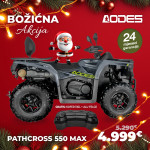 AODES PATHCROS 550 4X4 MAX  BOŽIĆNA AKCIJA GRATIS KOFER 4999 EURA