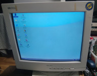 21 / 20" CRT monitor HP Ergo 1600 ( D2845-60501 ) VGA + BNC