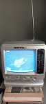 Bestwell - Prenosivi crno-bijeli televizor s AM/FM radio uređajem