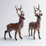 2 kom realističnih modela jelena