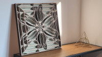 3D višeslojni zidni ukras, ručni rad
