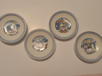 4 BOŽIĆNA ZIDNA TANJURIĆA , 9,5 cm