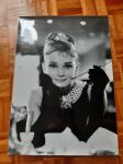 Audrey Hepburn plakat (plastificiran)