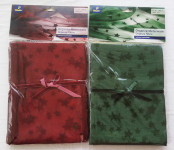 Božićni dekorativni tekstil sa zvjezdicama - NOVO