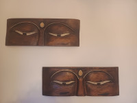 Dekoracija za zid budine oči