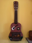 drvena gitara dekoracija