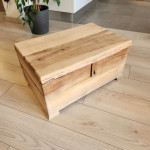 Drvena škrinja 54x35 cm, v=28 cm, orah, rucno rađen kovčeg