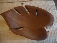 Drveni list - tacna - puno drvo