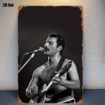 Freddie Mercury metalna ploča 30cm*20cm