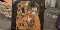 Gustav Klimt Poljubac - reprodukcija - unikat i ručni rad