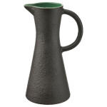 IKEA VINTER 2021 Vrč tamno smeđa/zelena keramika rucni rad NOVO