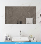 LED kupaonsko ogledalo *Transparent*an 90 x 50 cm Pravokutni - NOVO