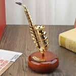 Luksuzna rotirajuća glazbena kutija za saksofon, trubu i francuski rog