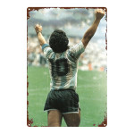 Maradona metalna ploča 30cm*20cm