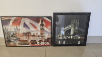 Orginal uokvirene slike London