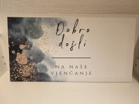 Plakat za vjenčanje