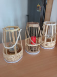 Ručni rad bambus lanterne za terasu