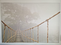 Slika-poster 200x140, Viseći most, Ikea