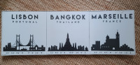 Slike print Lisbon, Bangkok, Marseille IKEA 30x30 cm (x3 kom)