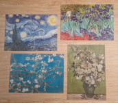 Složene puzzle sa slikama Vincenta van Gogha, 4 X 1000 komada - NOVO