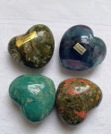 Srce Flavrit,Rhylith, Amazonit,Epifot x 4 kom