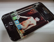 Staklena sexy pepeljara u obliku mobitela 2