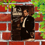 The Godfather(Kum) metalna pločica 30cm*20cm